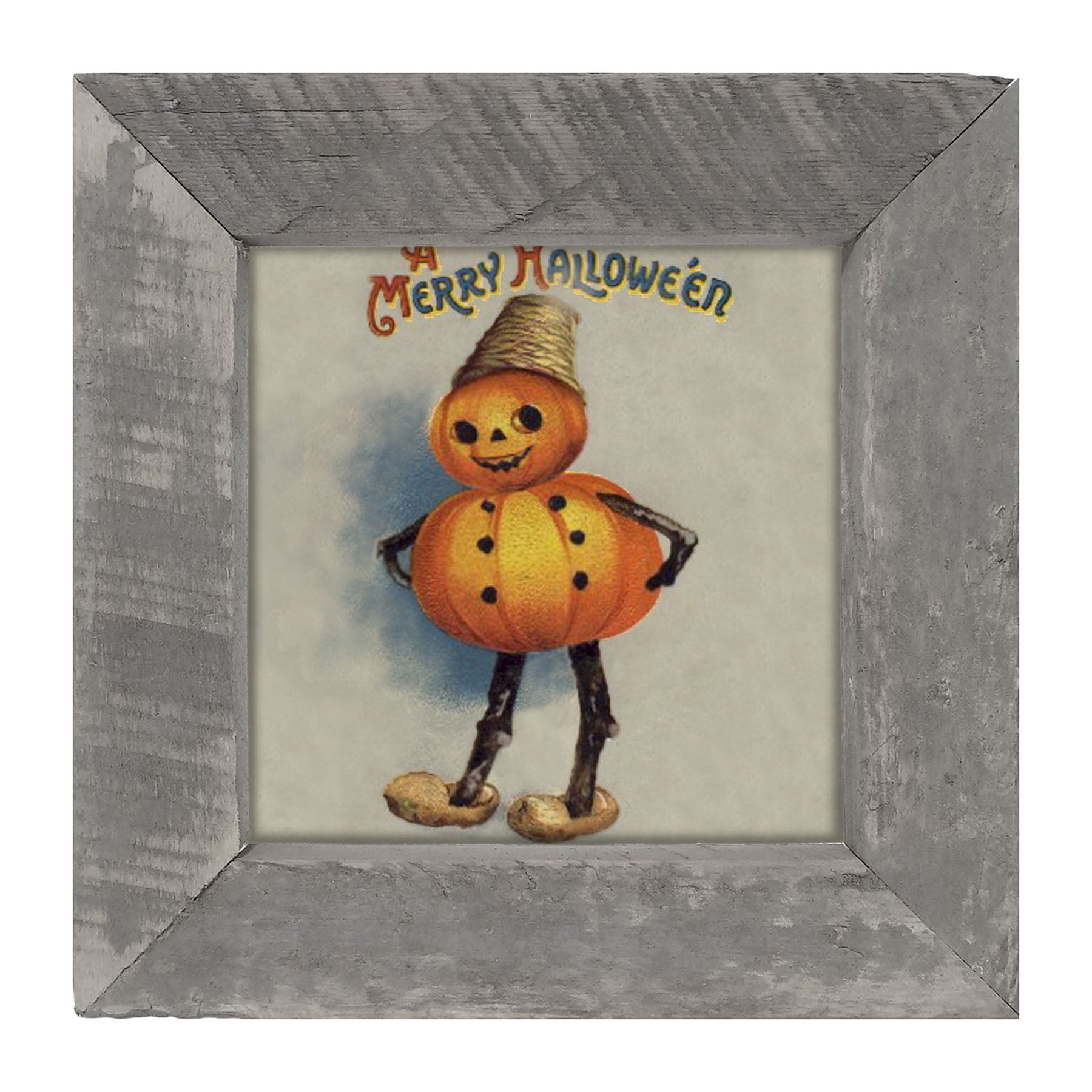 Pumpkin Boy - Framed art