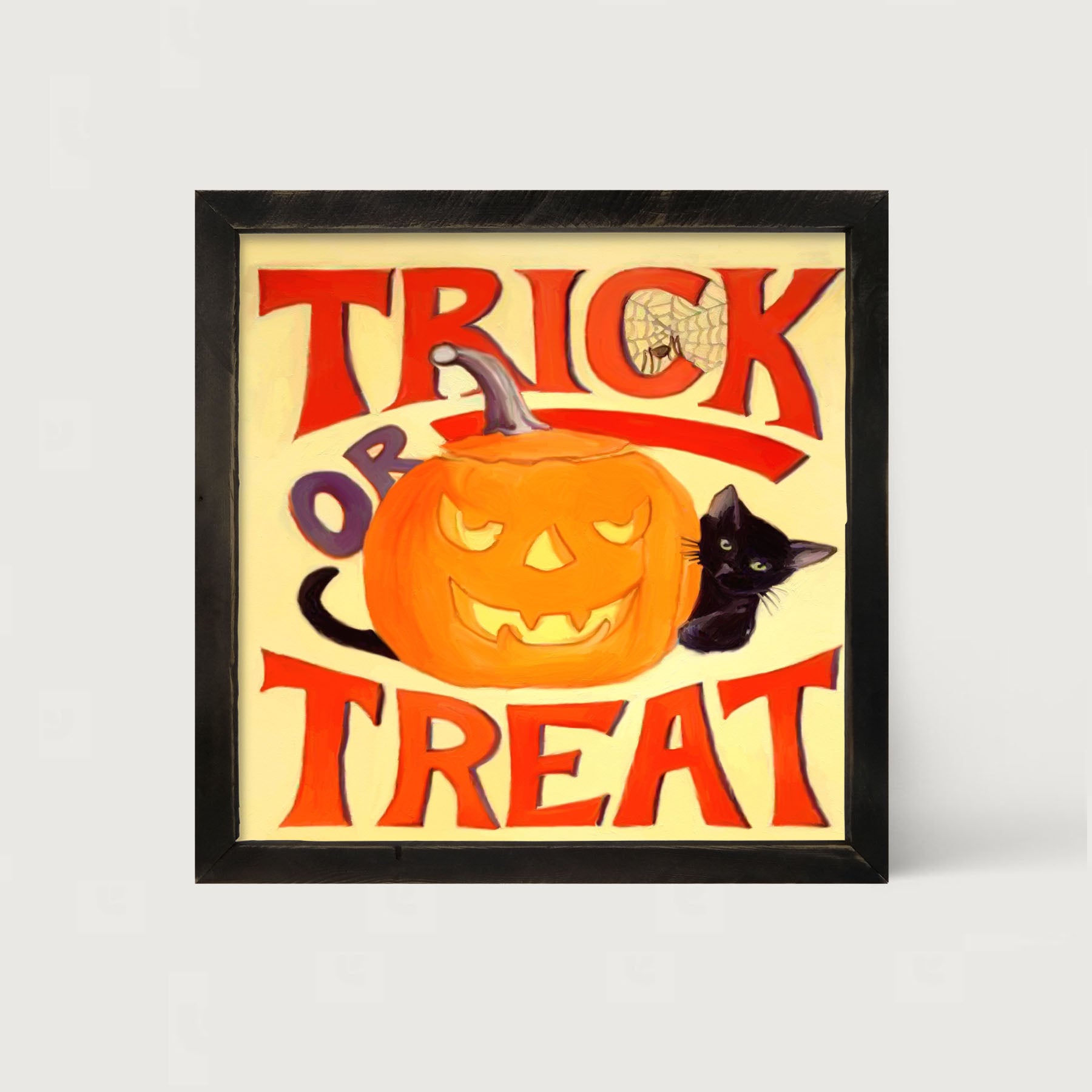 Trick or Treat - Framed art