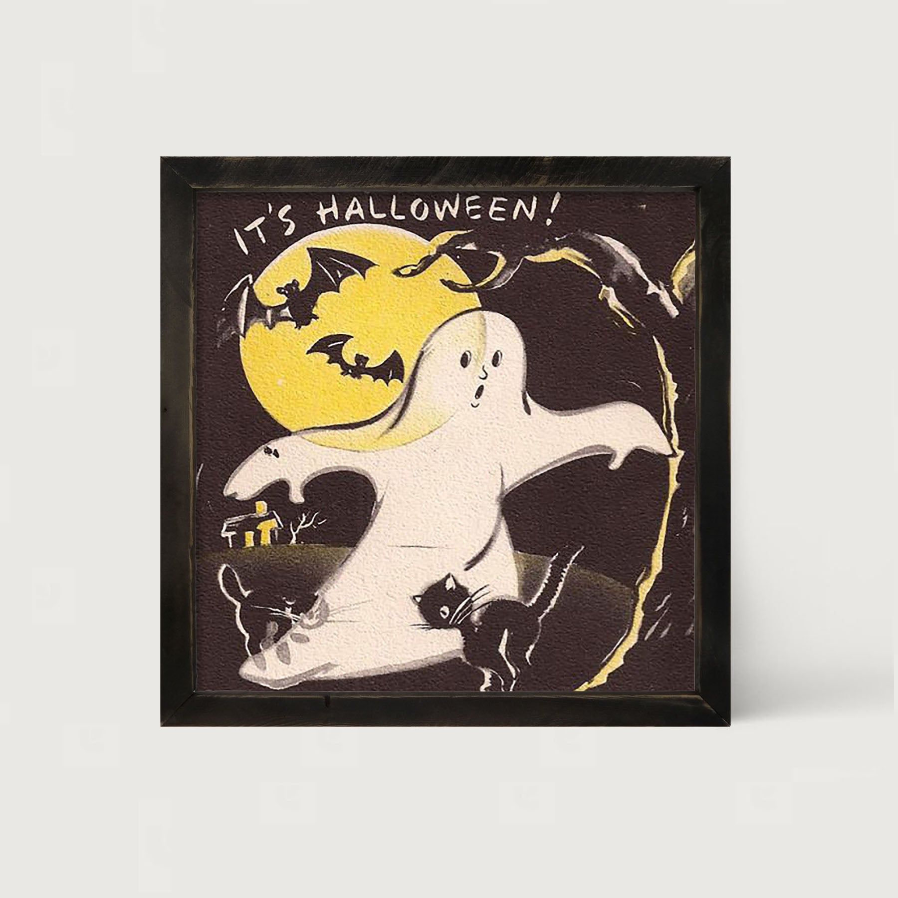 Vintage Ghost - Framed art