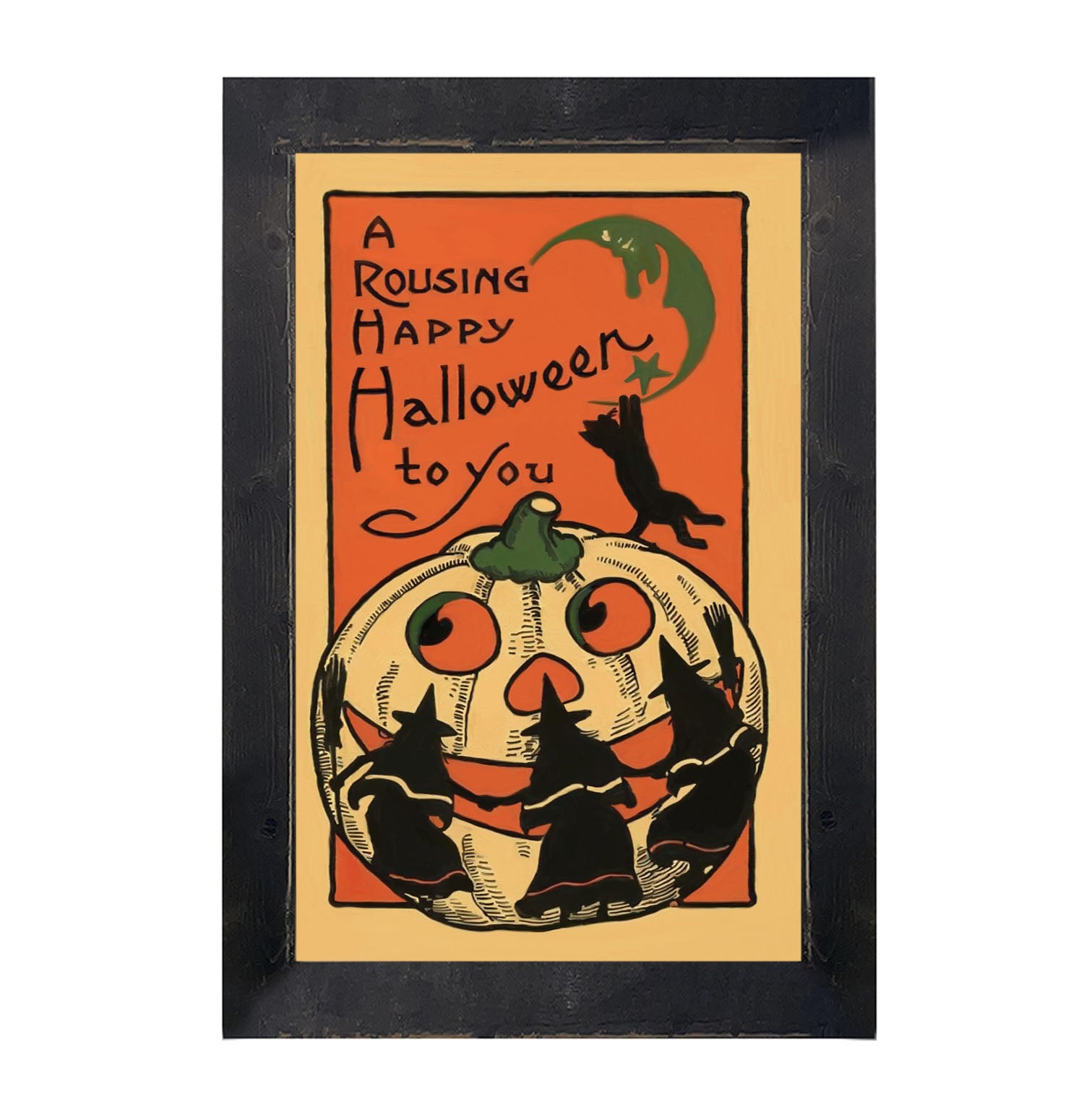 Rousing Halloween - Framed art