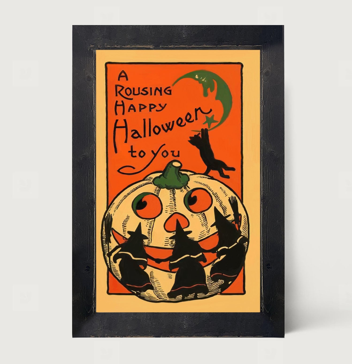 Rousing Halloween - Framed art