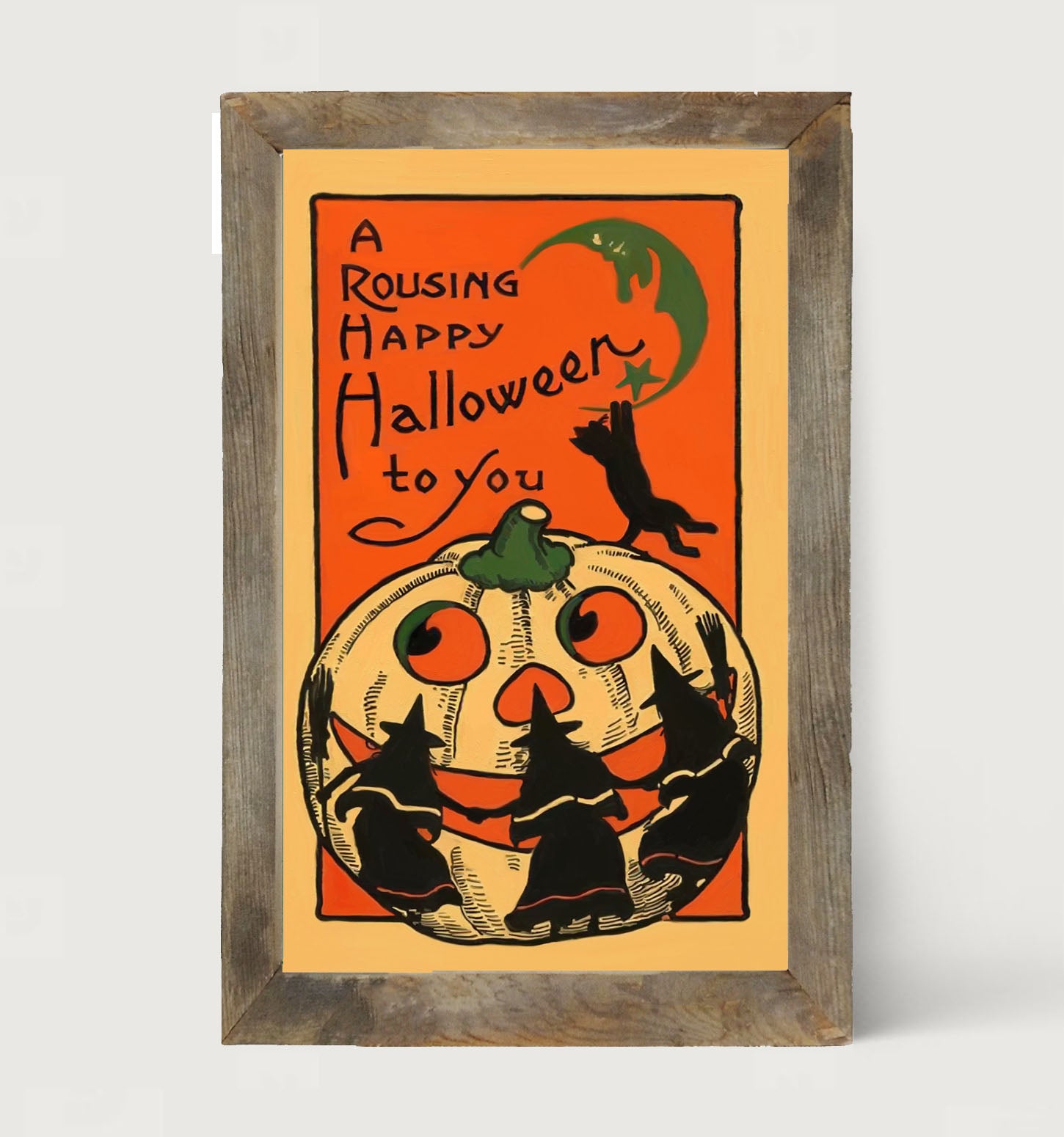 Rousing Halloween - Framed art