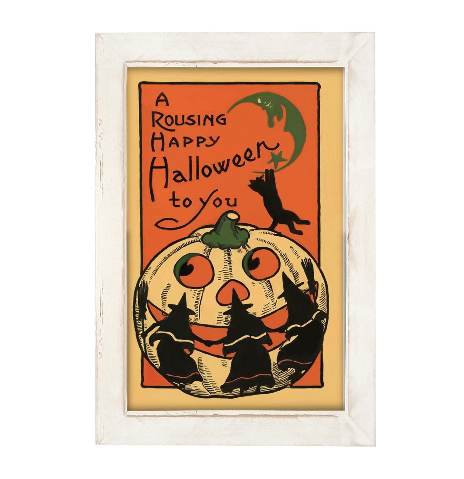 Rousing Halloween - Framed art