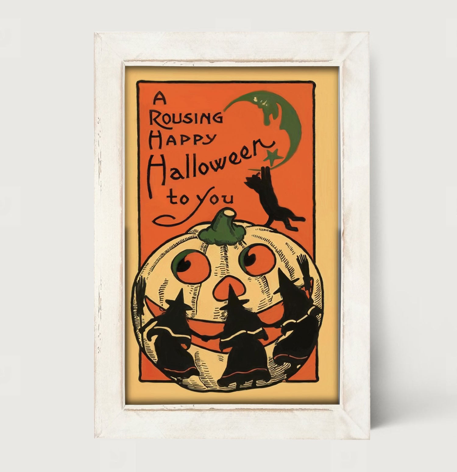 Rousing Halloween - Framed art