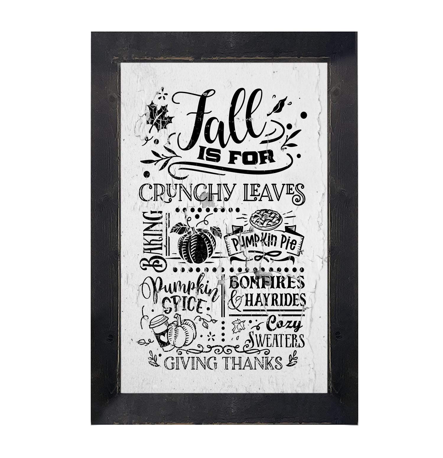 Fall is for... - Framed art