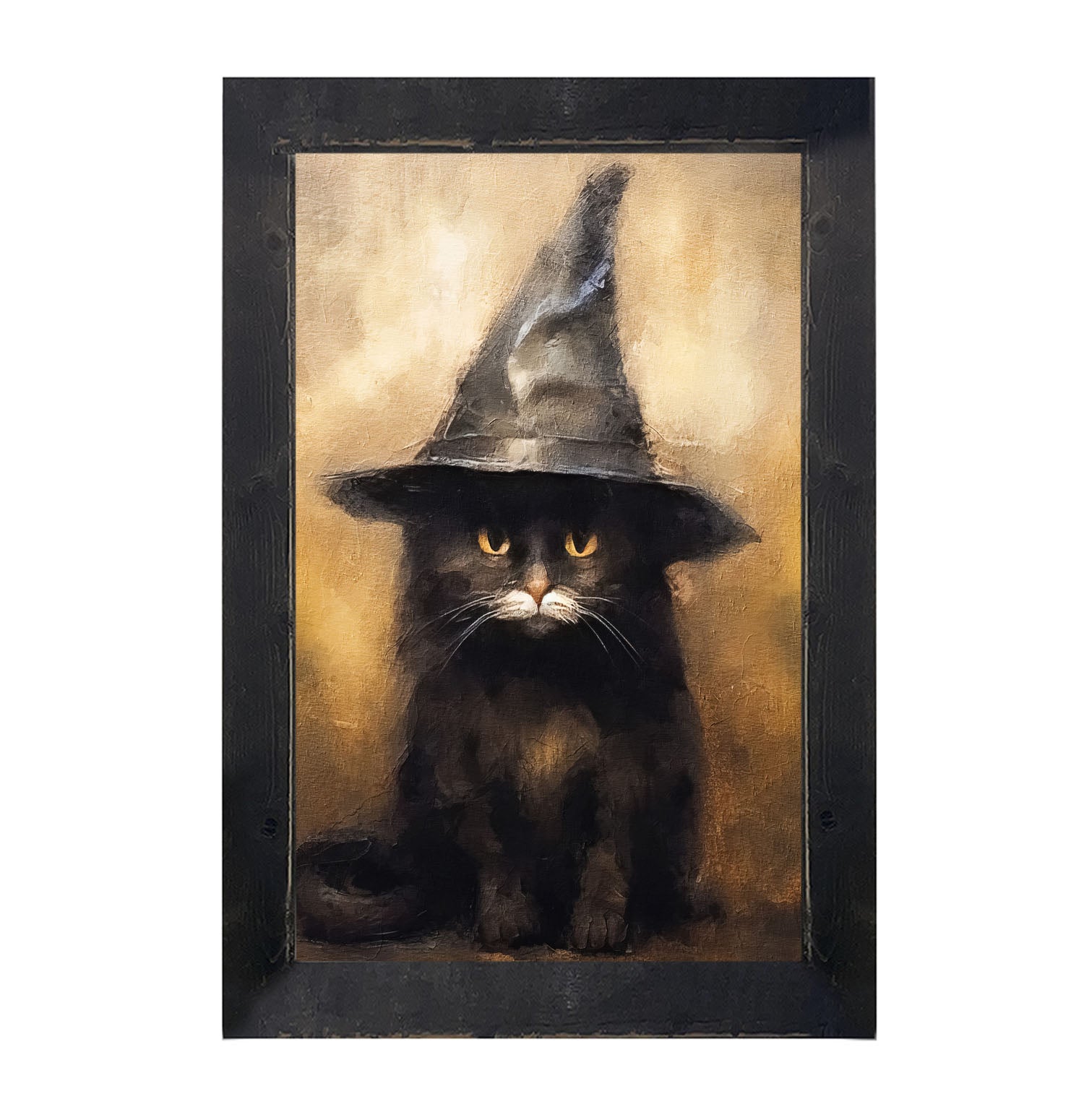 Cat with Witch hat