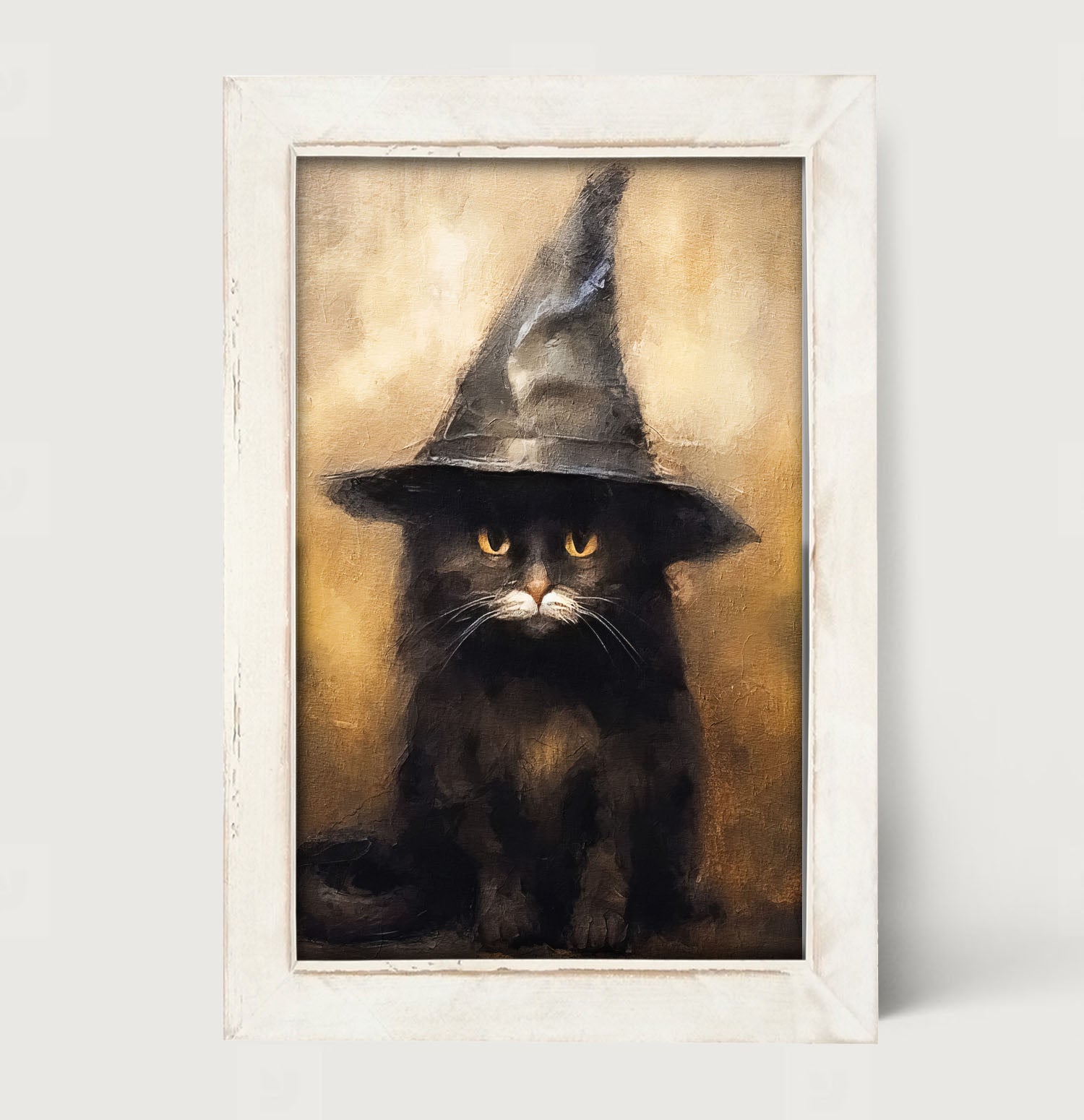 Cat with Witch hat