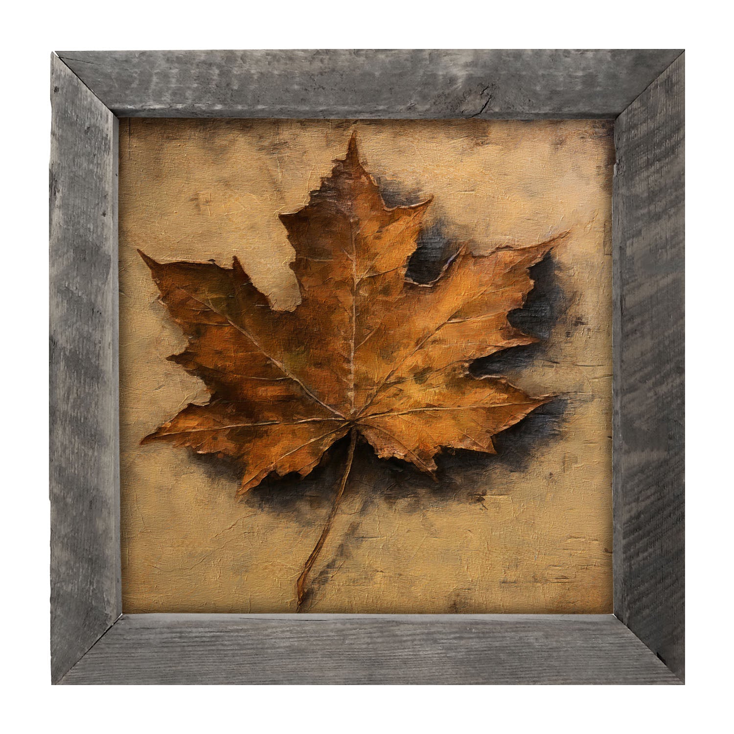 Autumn Leaf - Framed art