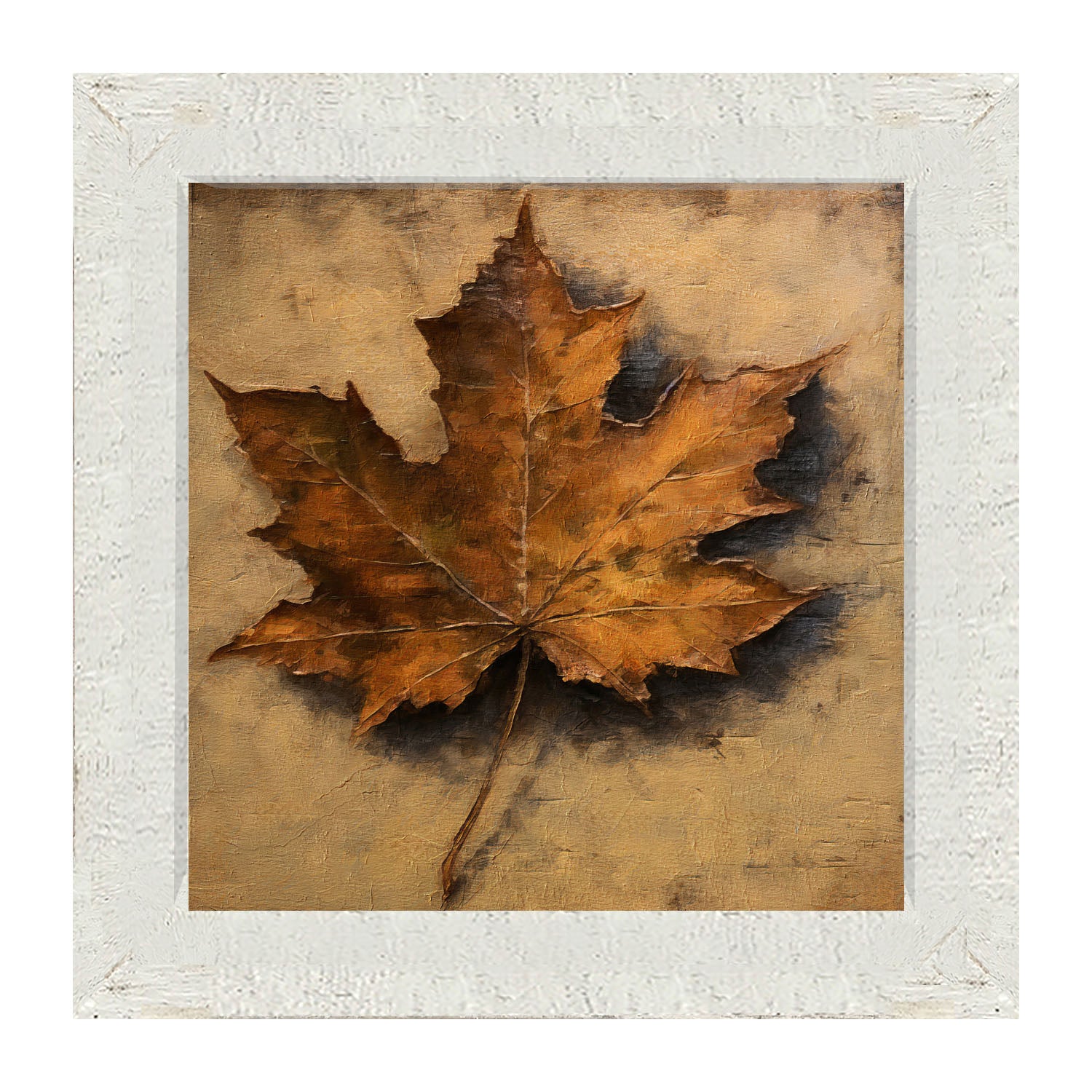 Autumn Leaf - Framed art