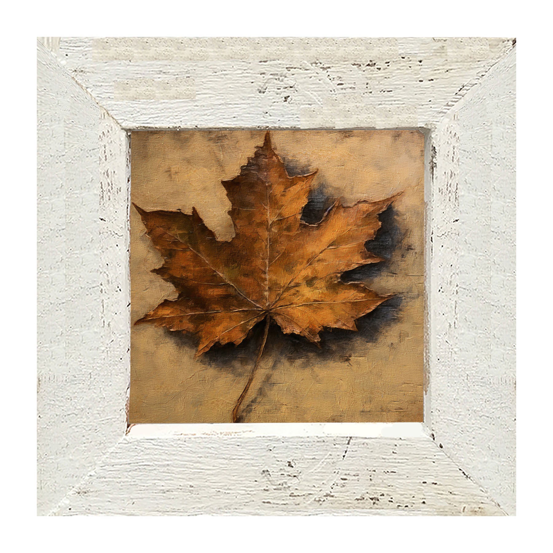 Autumn Leaf - Framed art