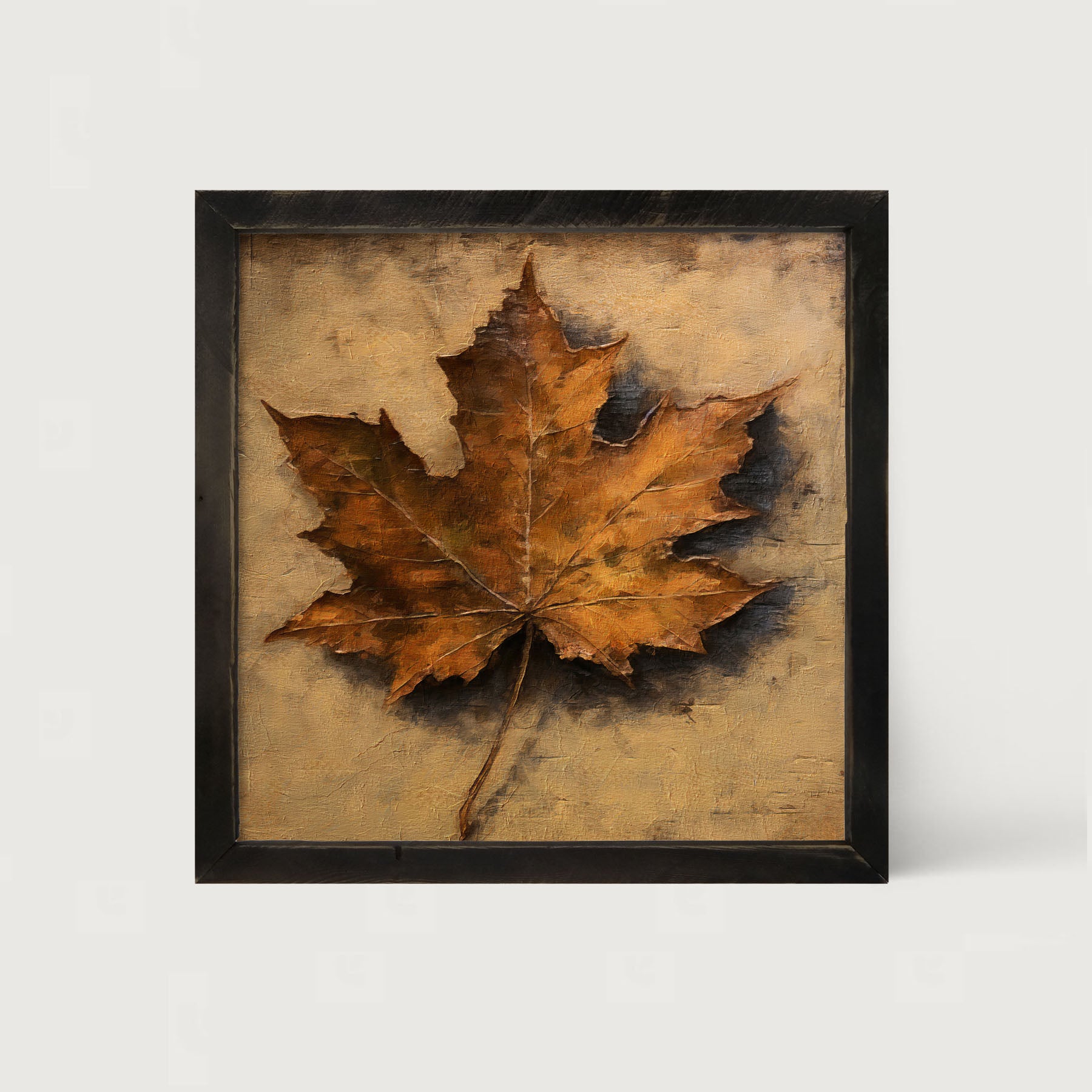 Autumn Leaf - Framed art