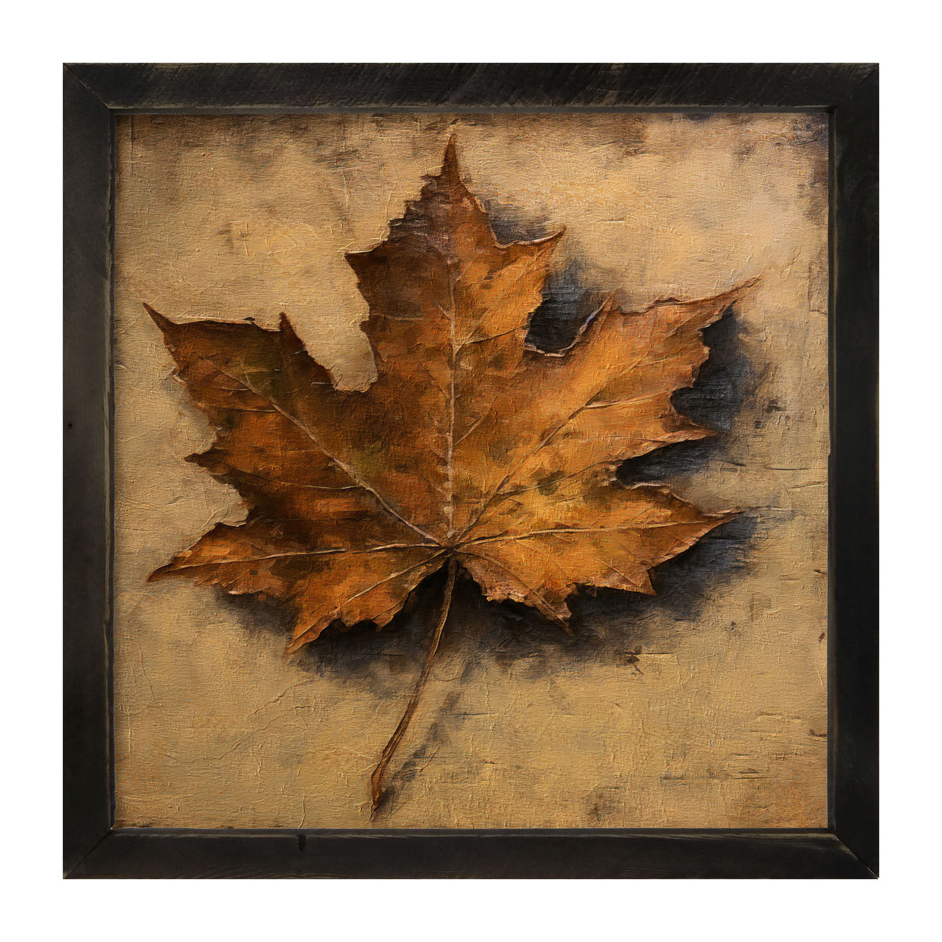 Autumn Leaf - Framed art