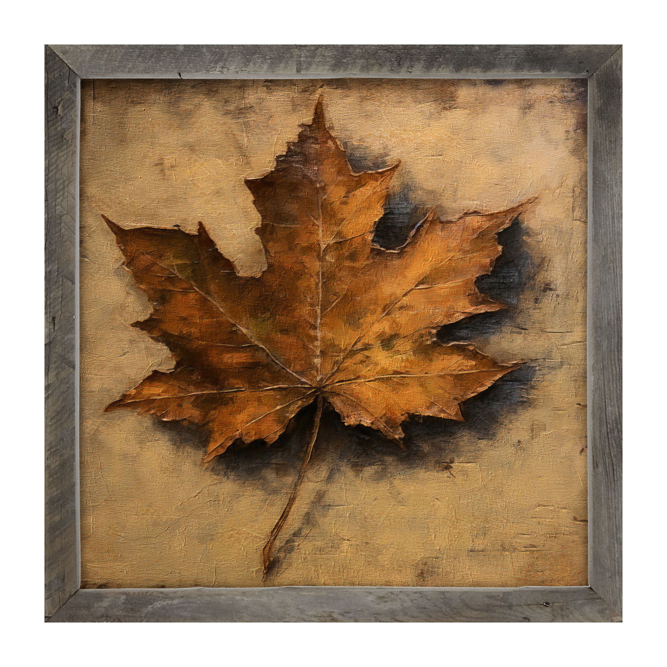 Autumn Leaf - Framed art