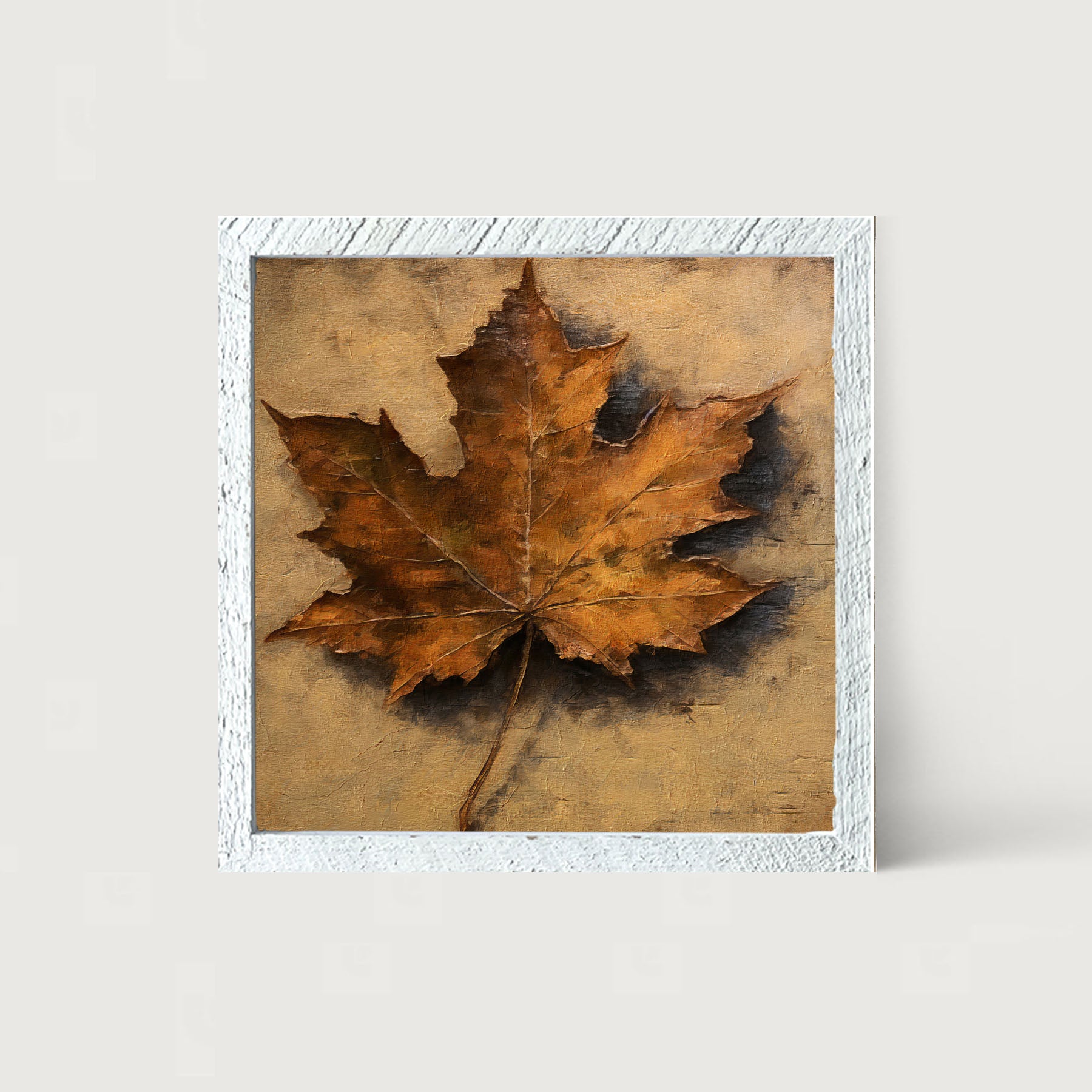 Autumn Leaf - Framed art