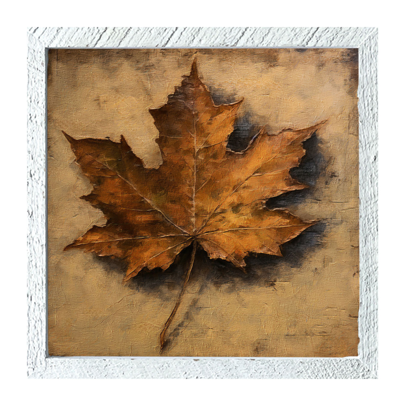 Autumn Leaf - Framed art