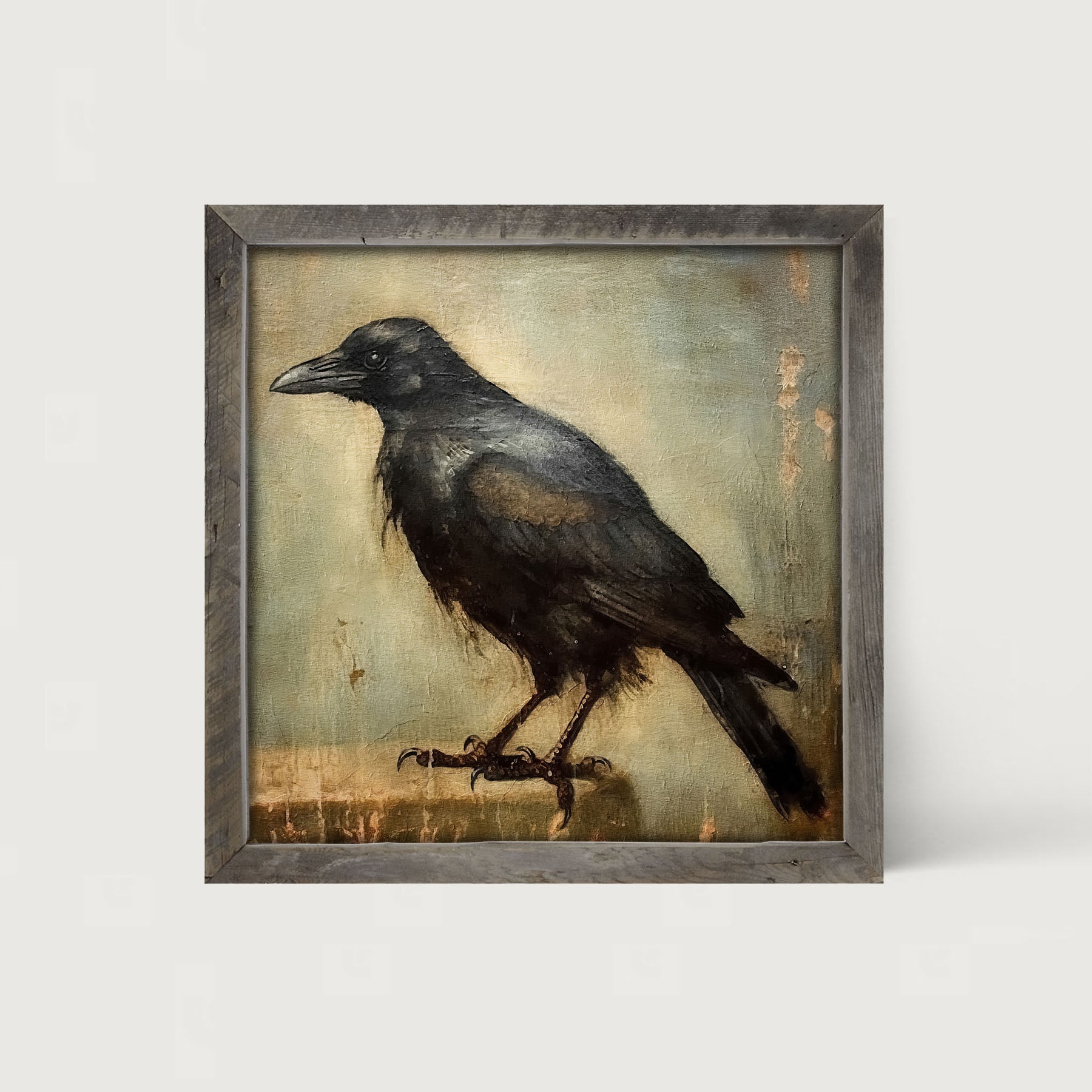 Black Bird - Framed art