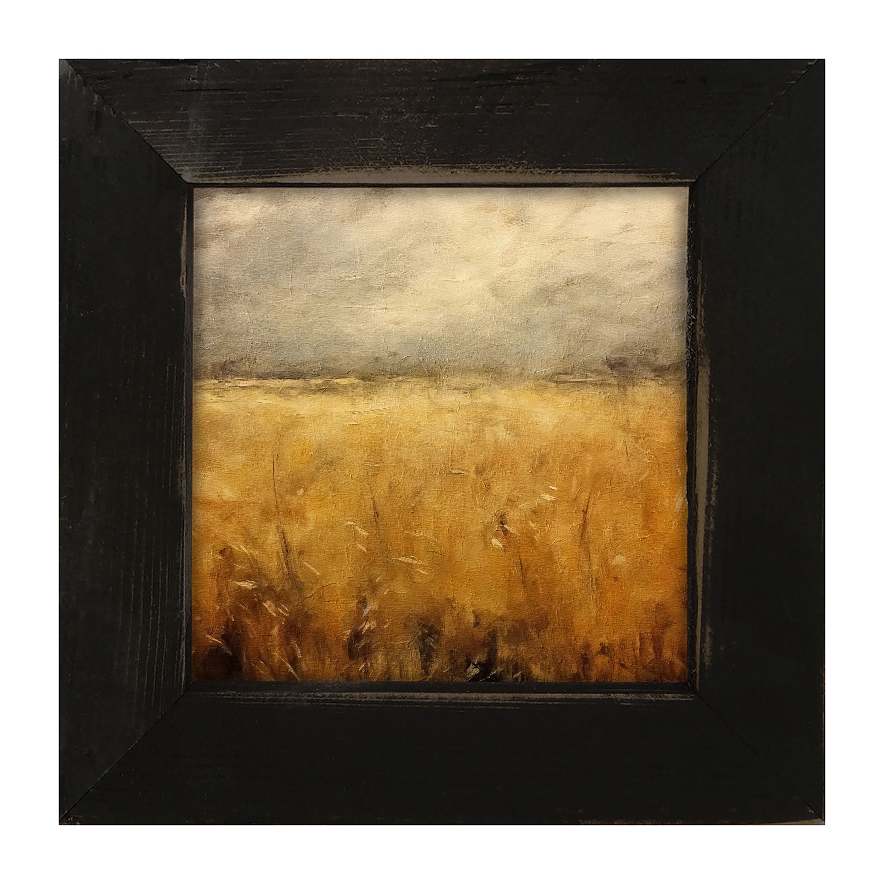 Autumn field - Framed art