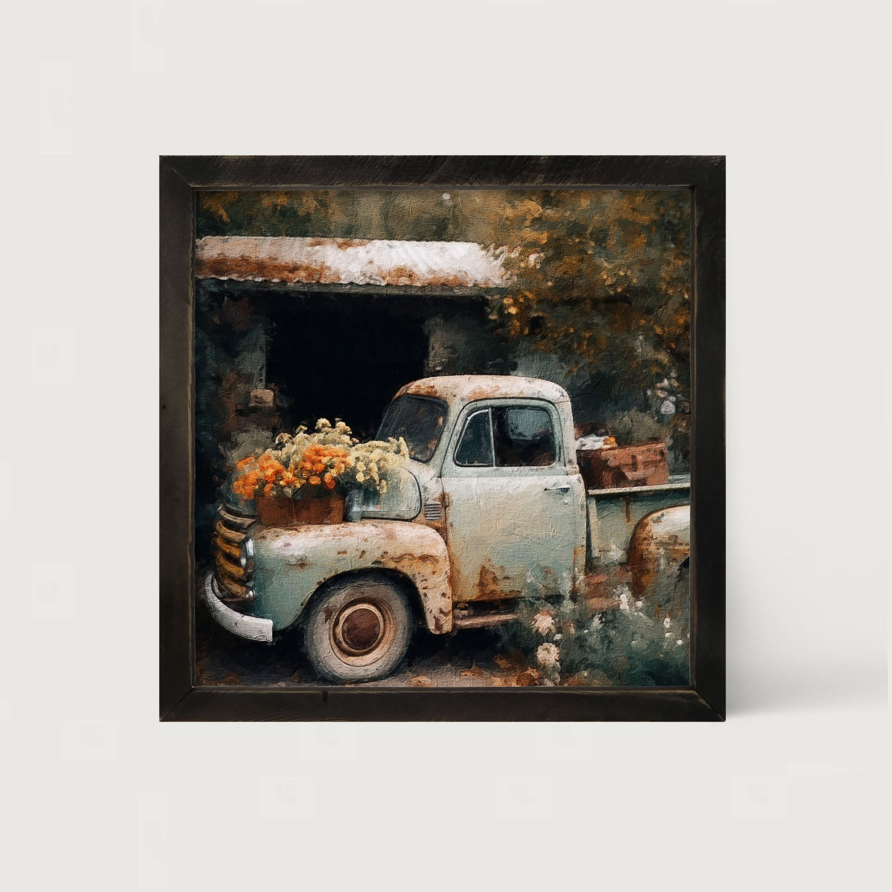 Truck with Flowers