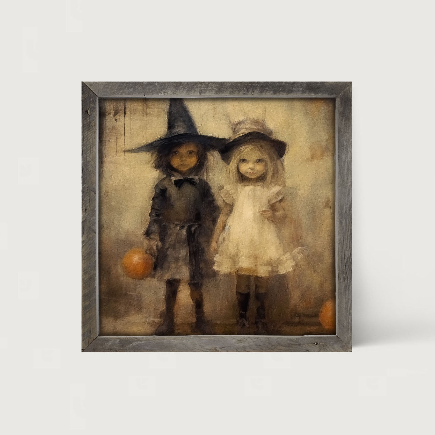 Halloween Children - Framed Art