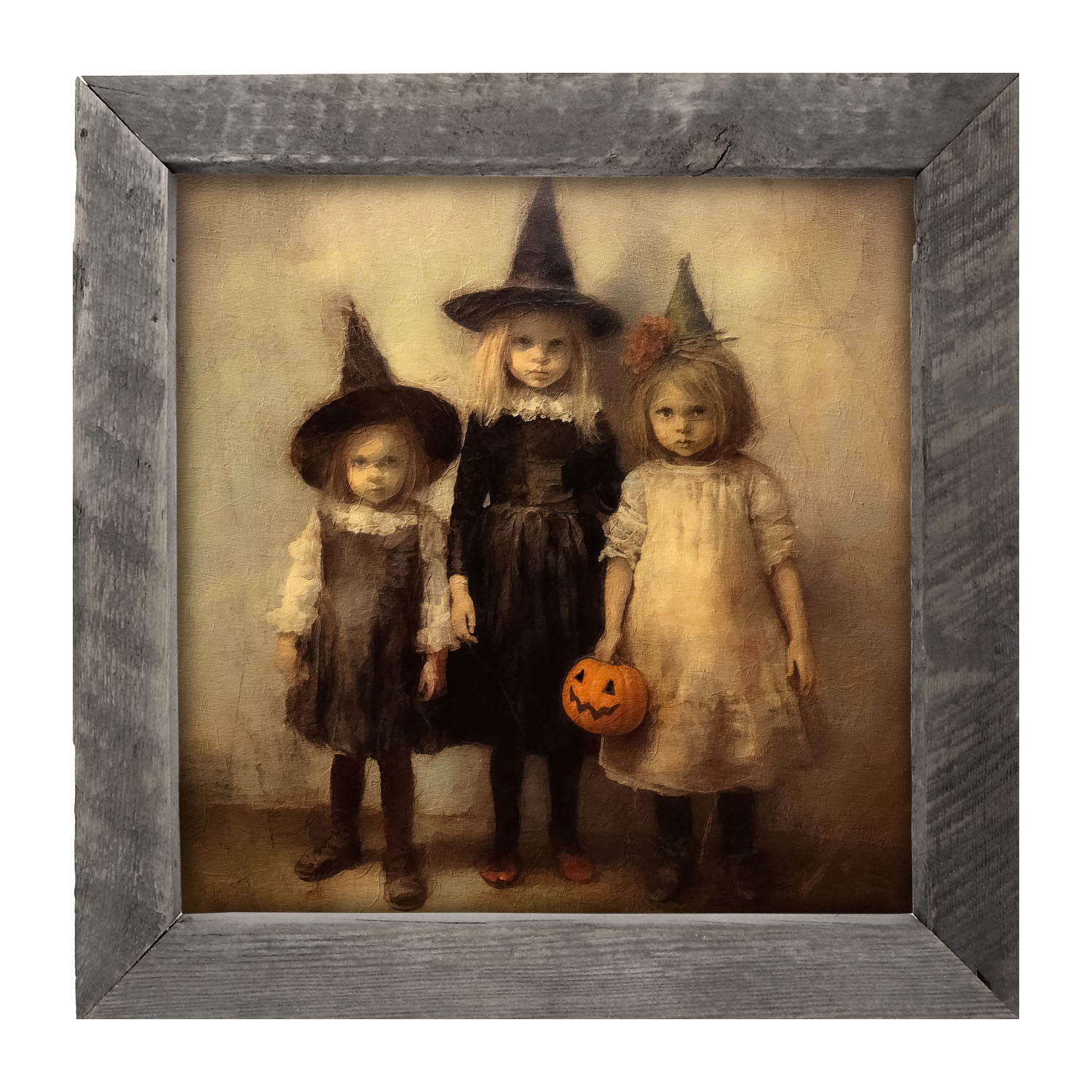 Witchy Children Trio - Framed Art