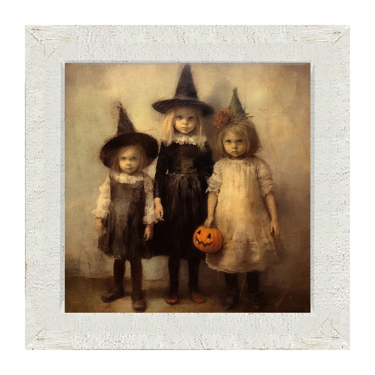 Witchy Children Trio - Framed Art