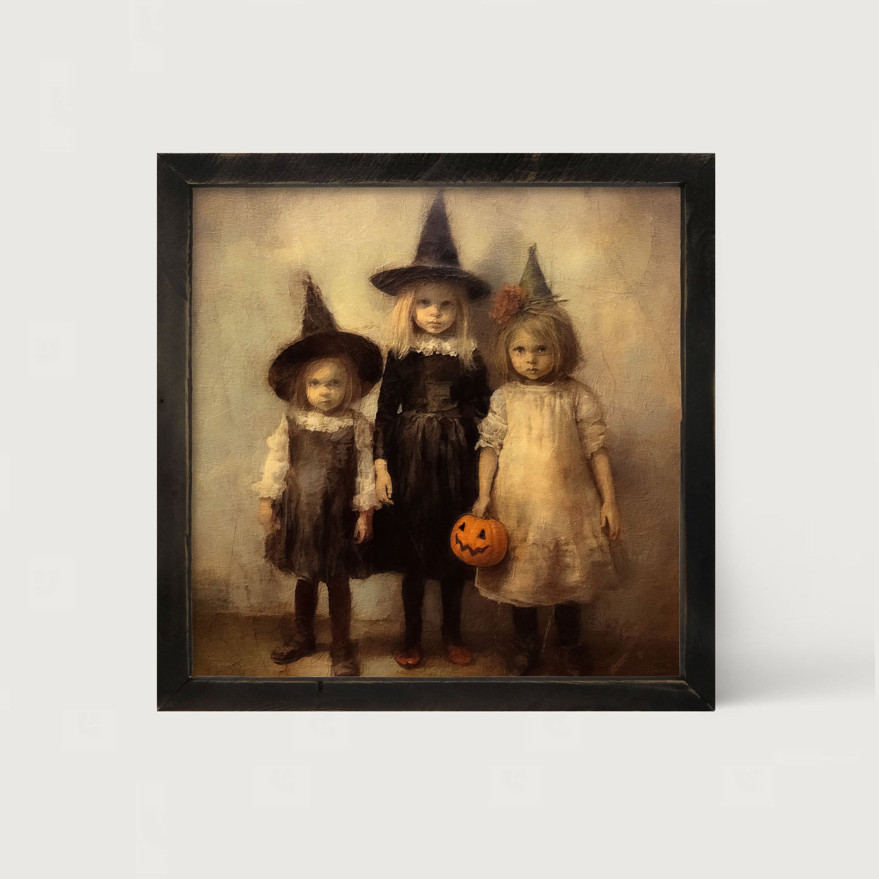 Witchy Children Trio - Framed Art