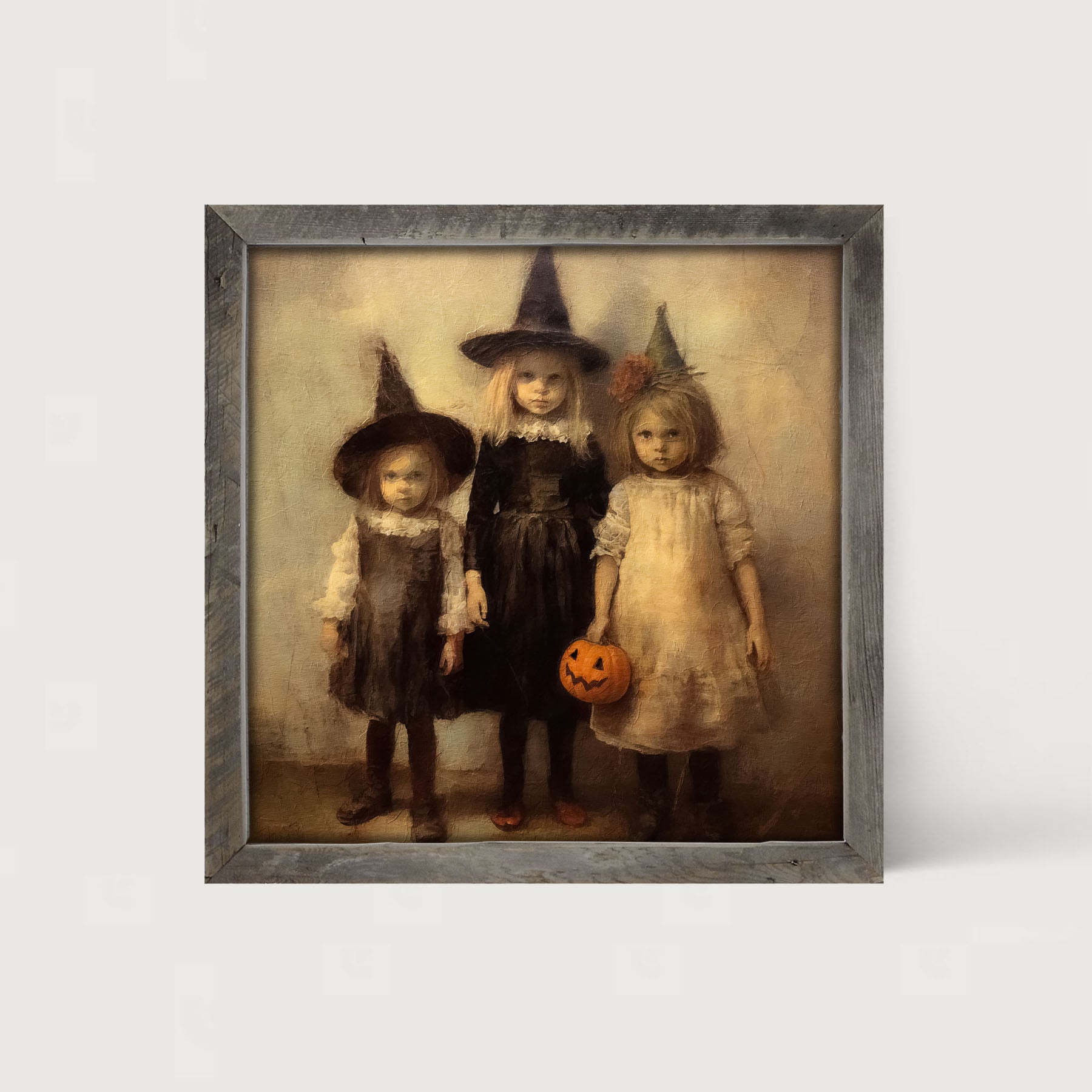 Witchy Children Trio - Framed Art