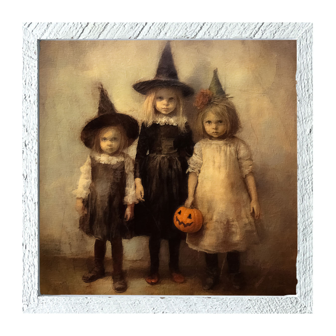 Witchy Children Trio - Framed Art