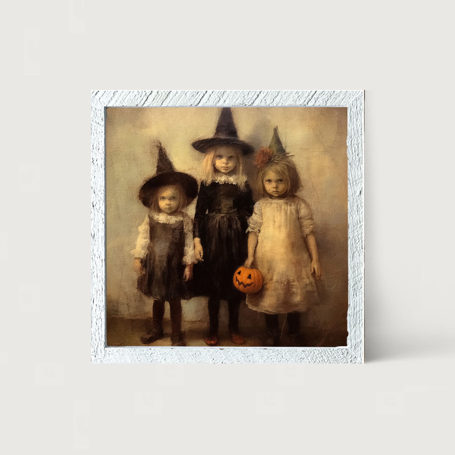 Witchy Children Trio - Framed Art