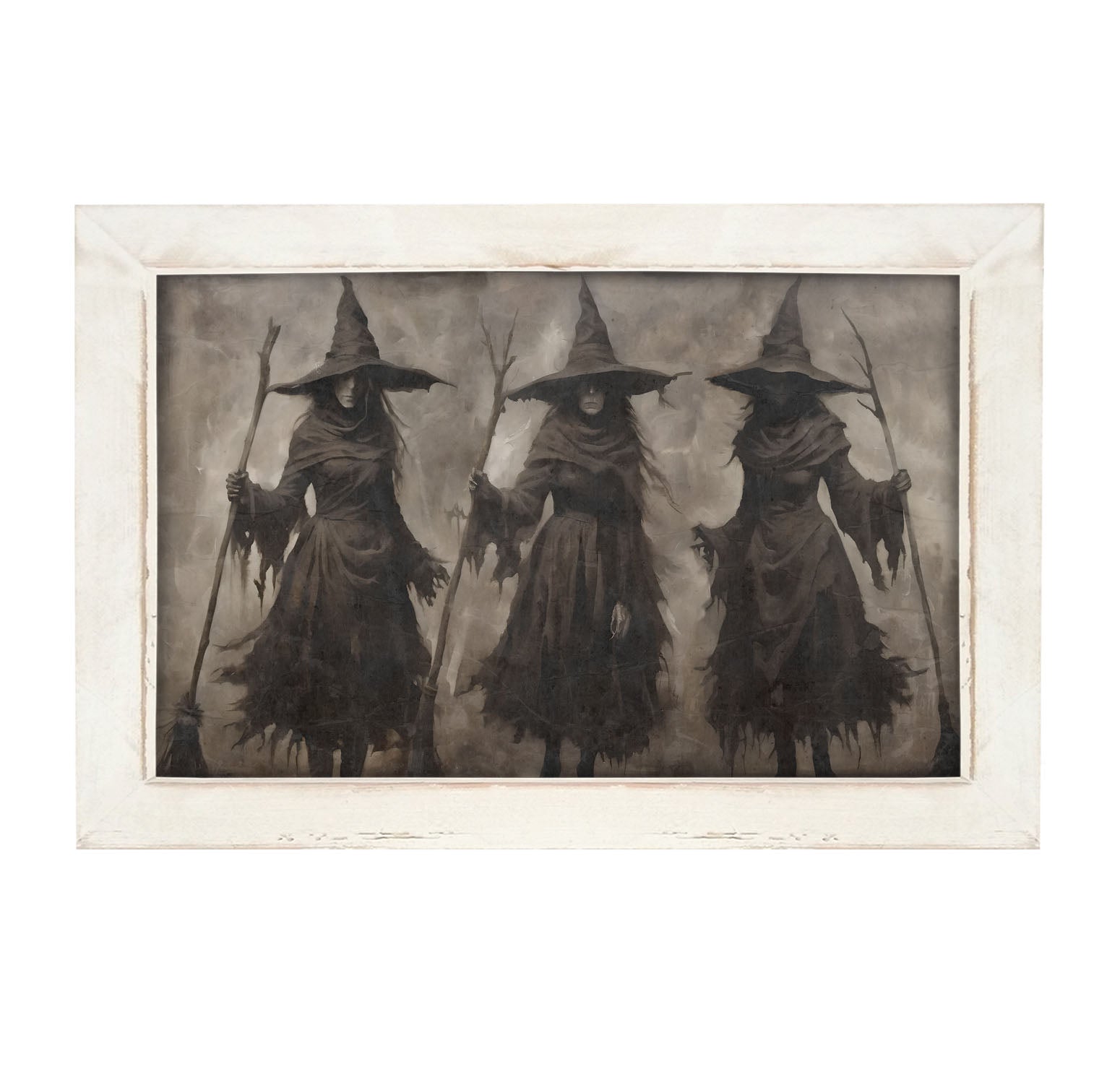 Trio of Shadow Witches - framed-art