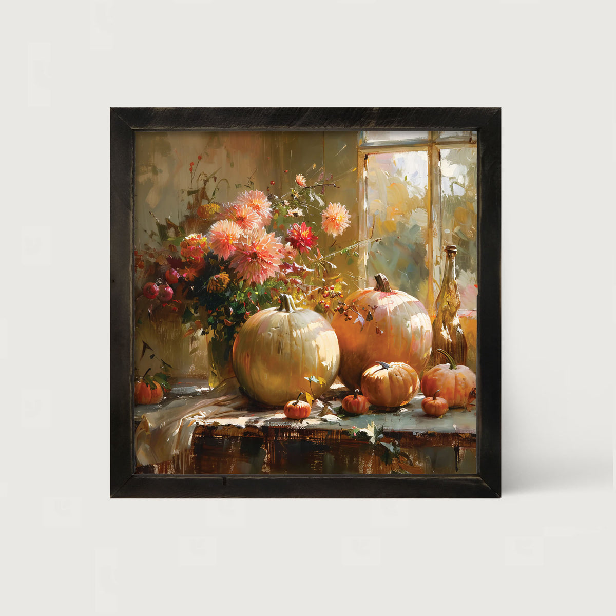 Farm Window Pumpkins