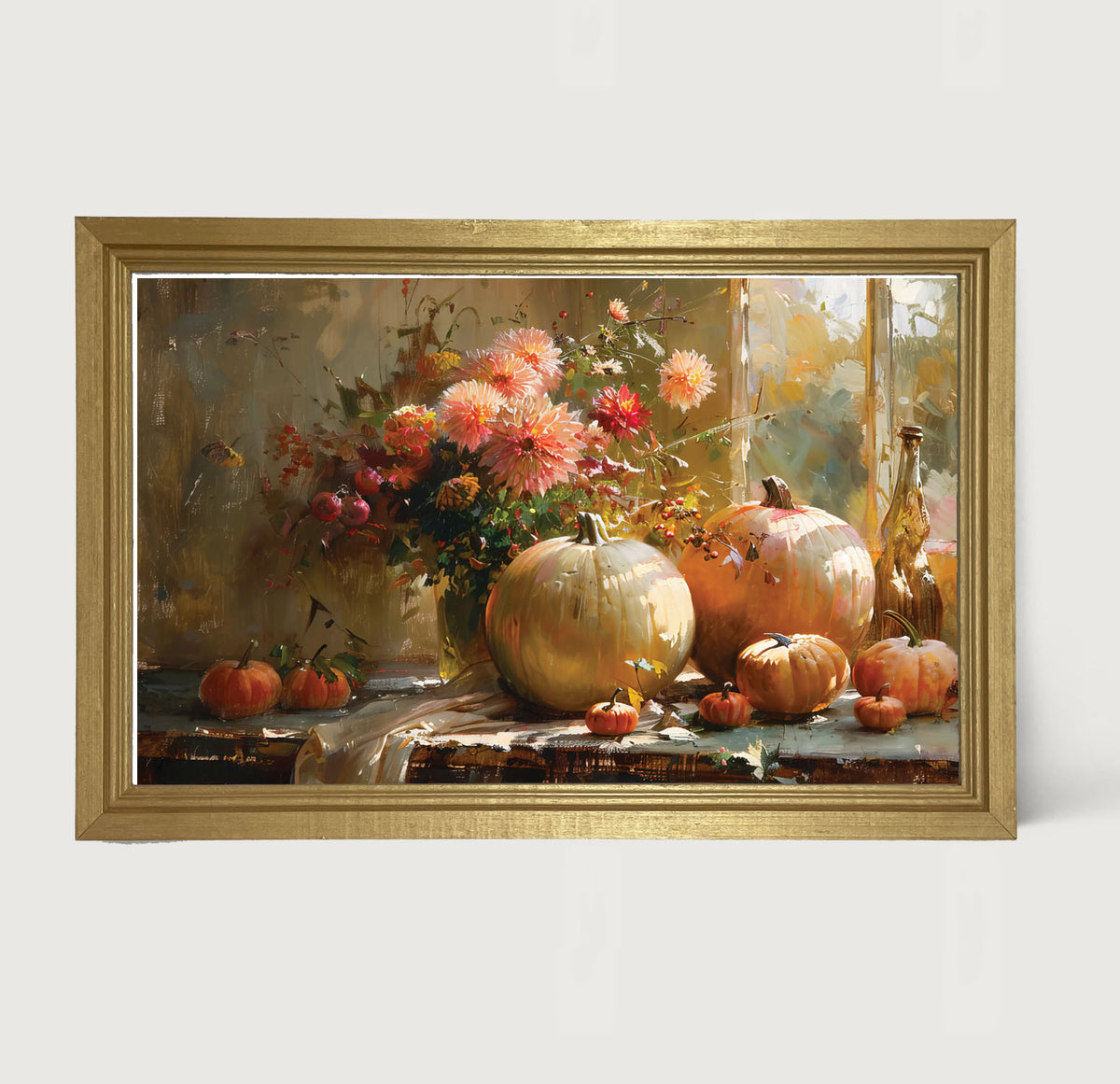 Farm Window Pumpkins