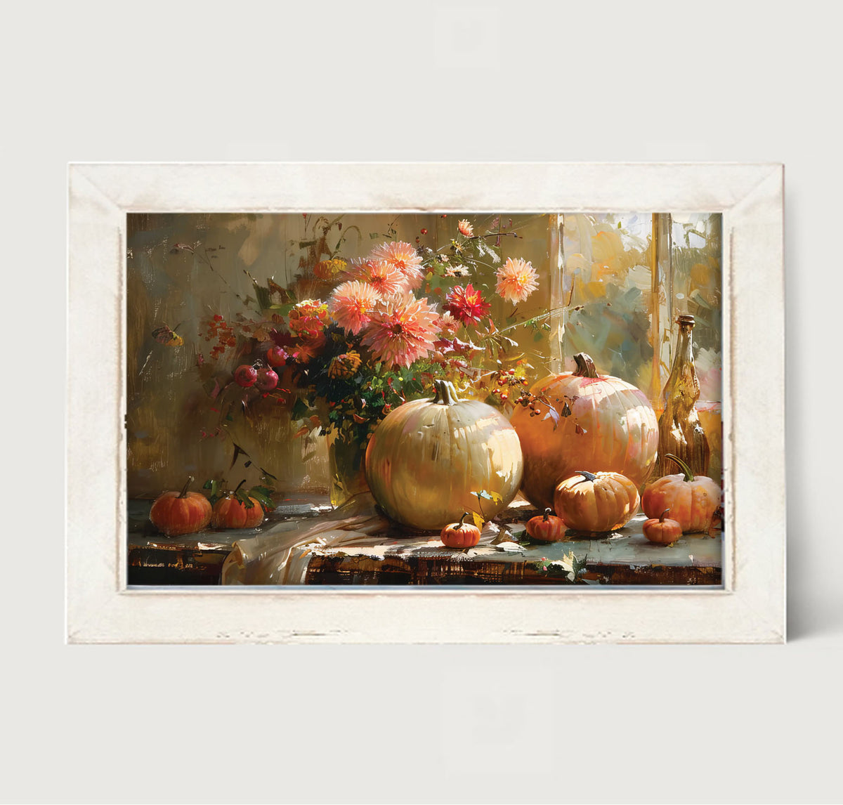 Farm Window Pumpkins