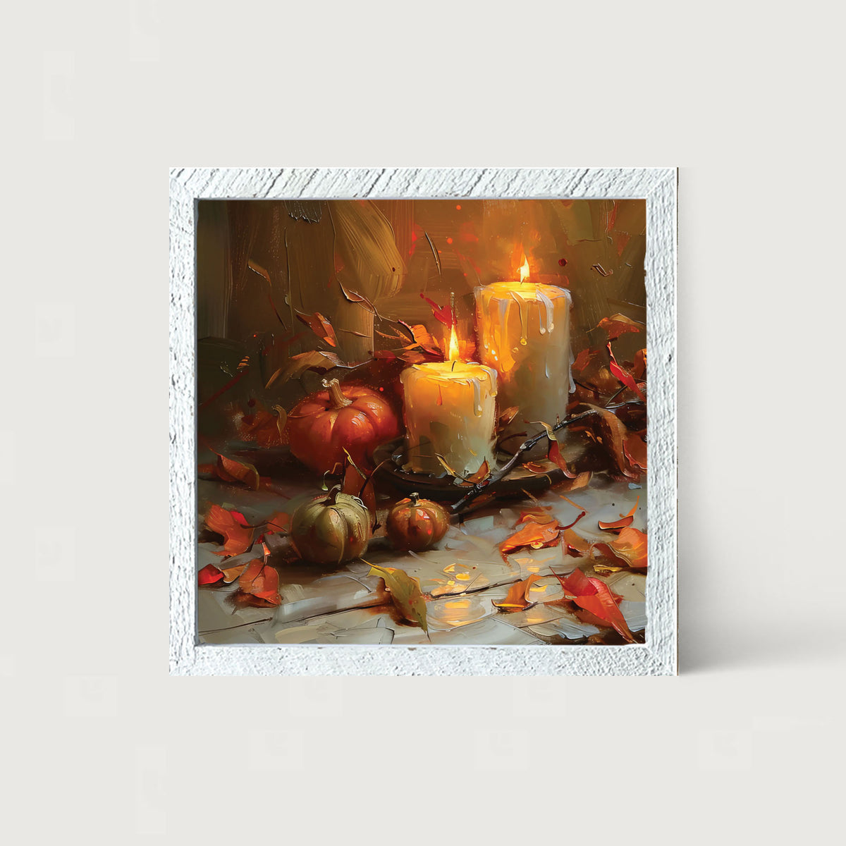 Candles and Pumpkins