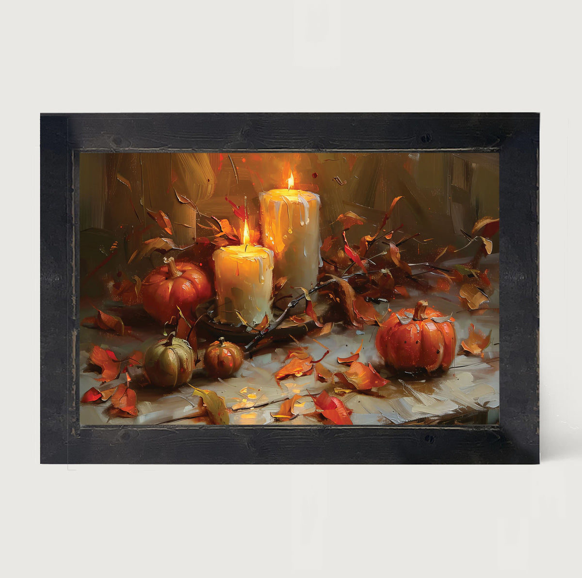 Candles and Pumpkins