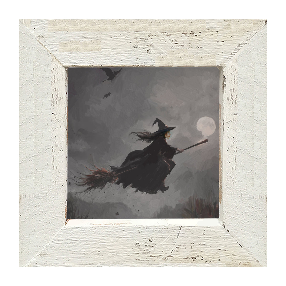 Moonlit Witch - Framed Art