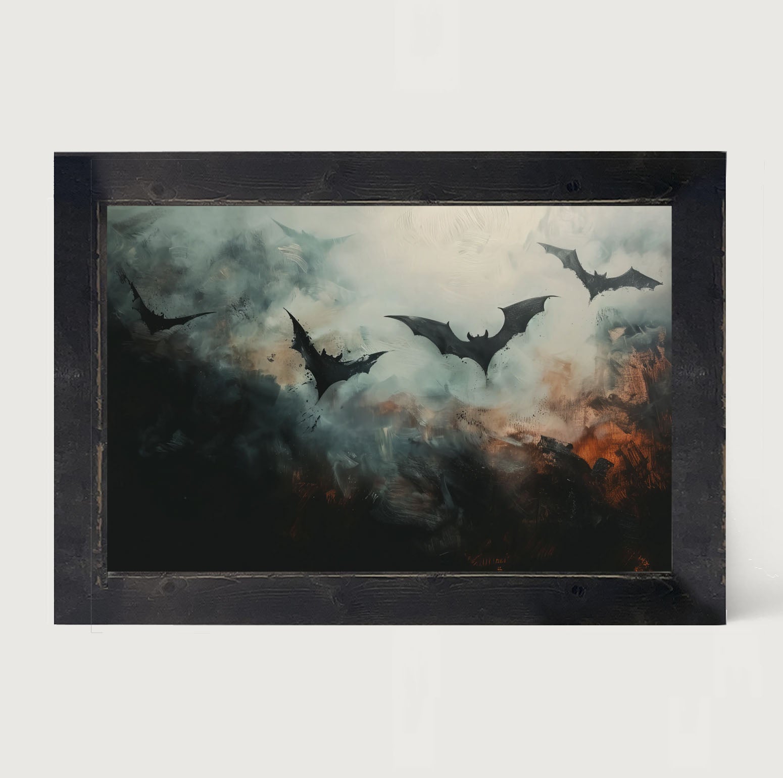 Bats in the moonlight