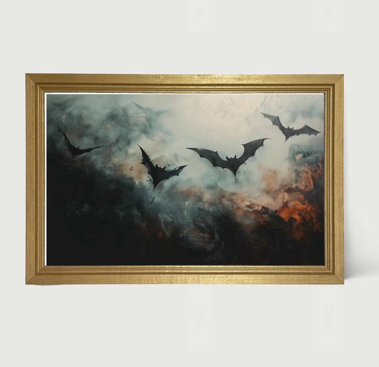 Bats in the moonlight