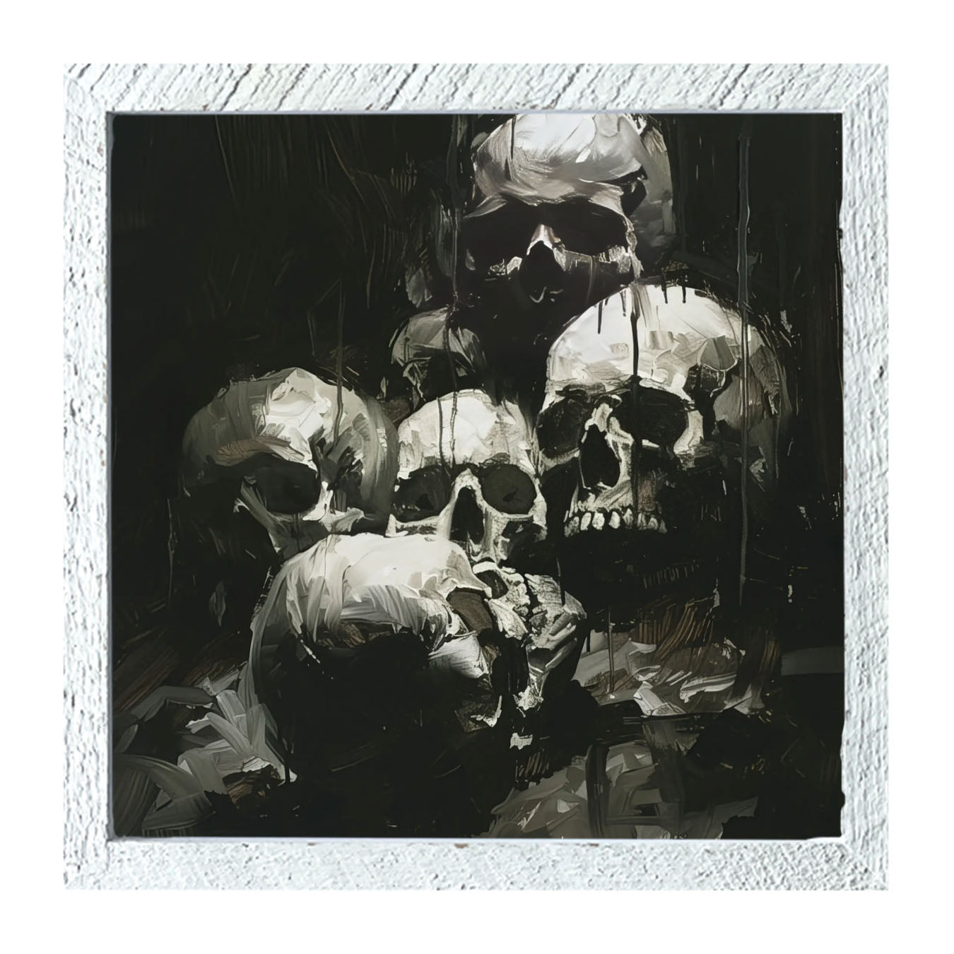 Spooky Skulls - Framed Art
