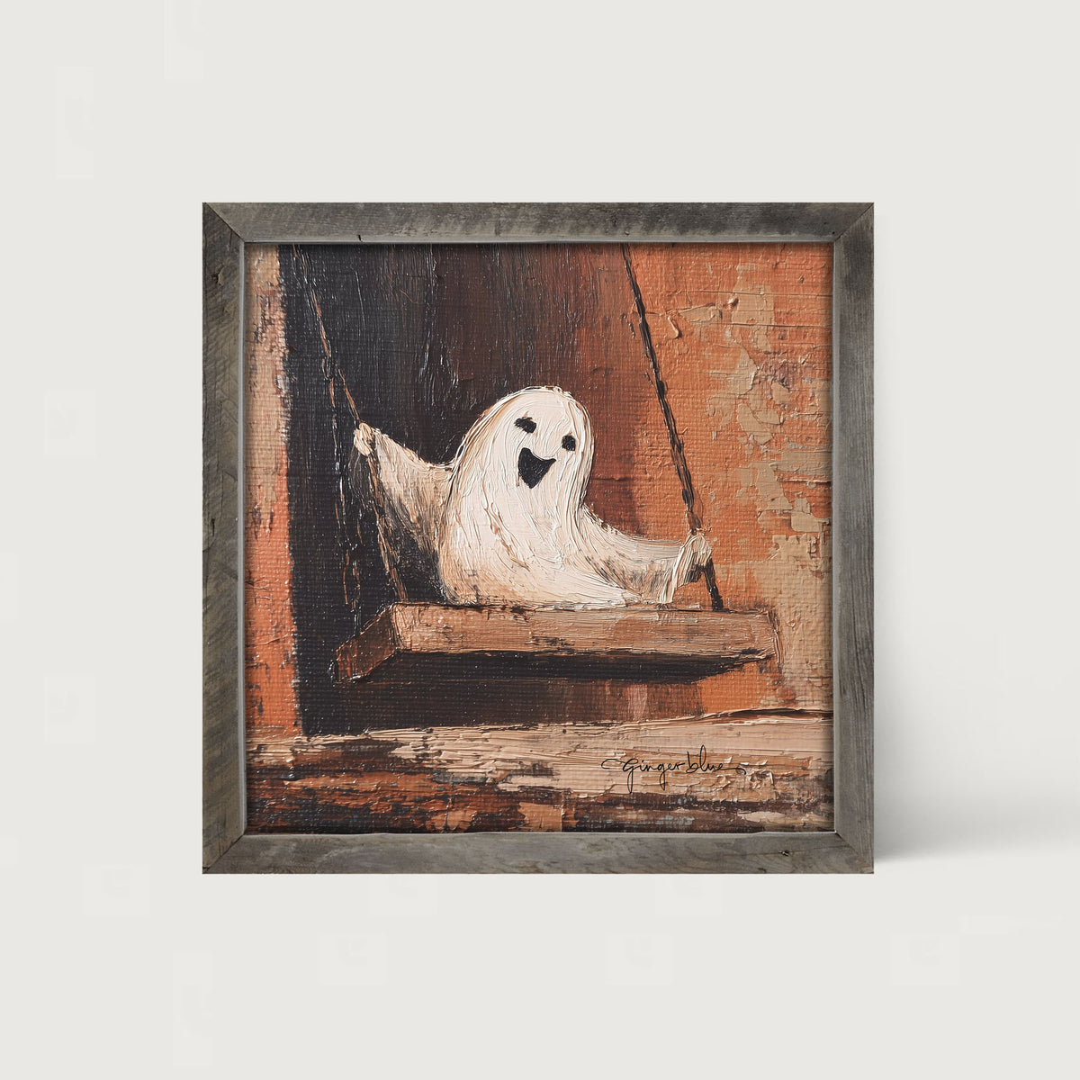 Ghost Enjoying a Swing
