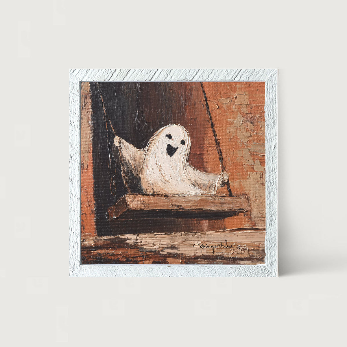 Ghost Enjoying a Swing