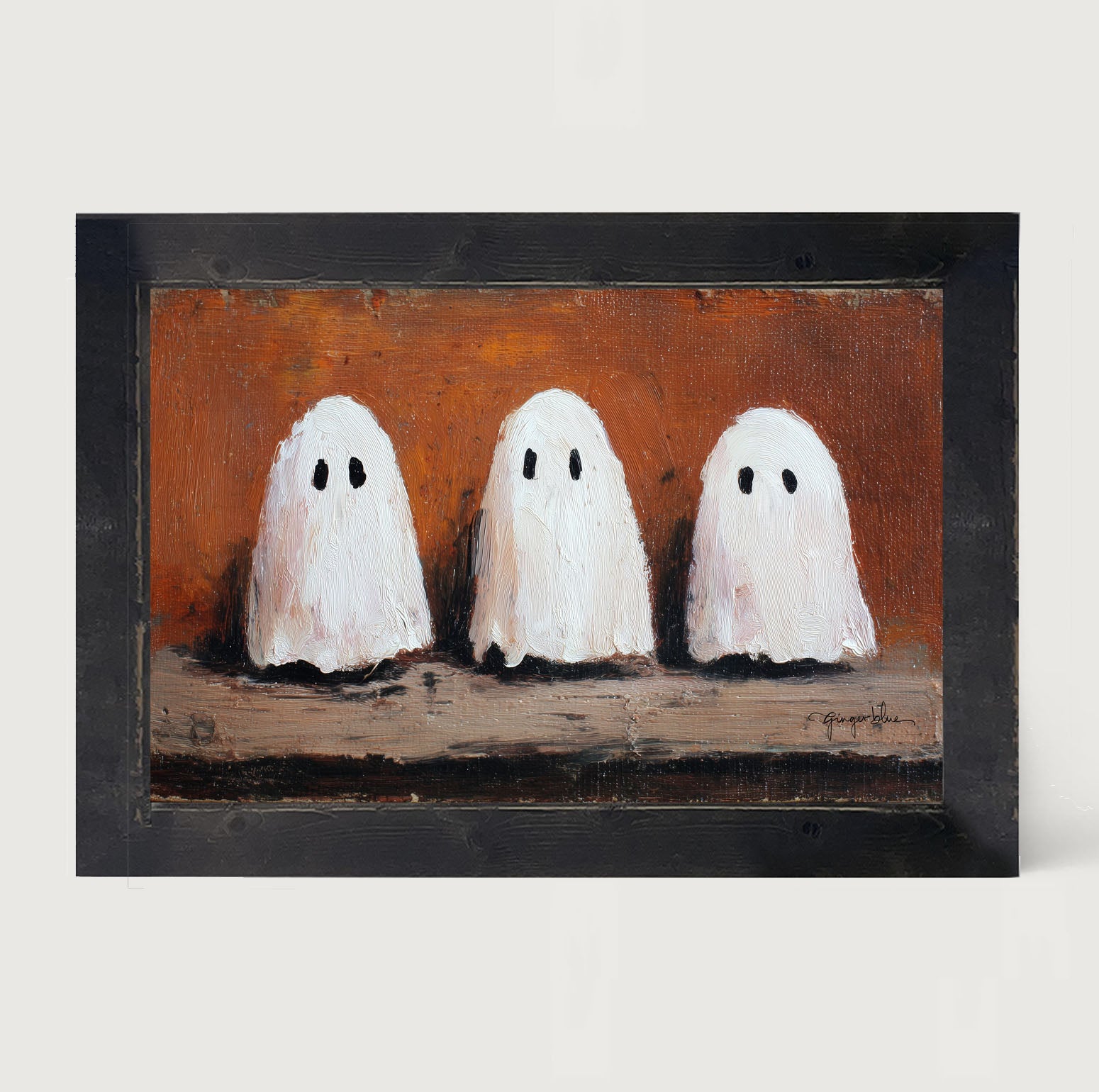 Ghost Friends - Framed Art