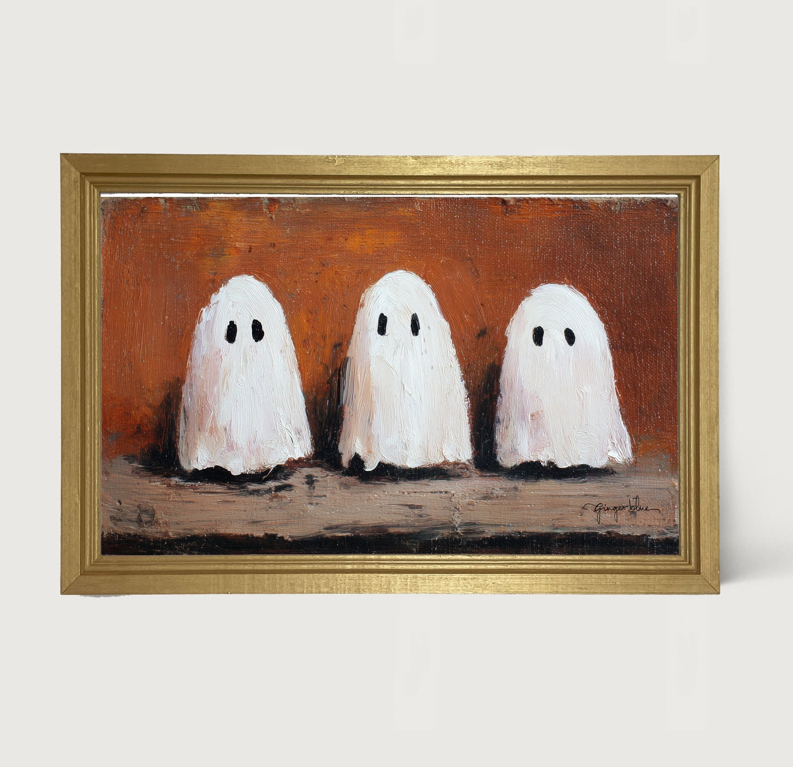 Ghost Friends - Framed Art