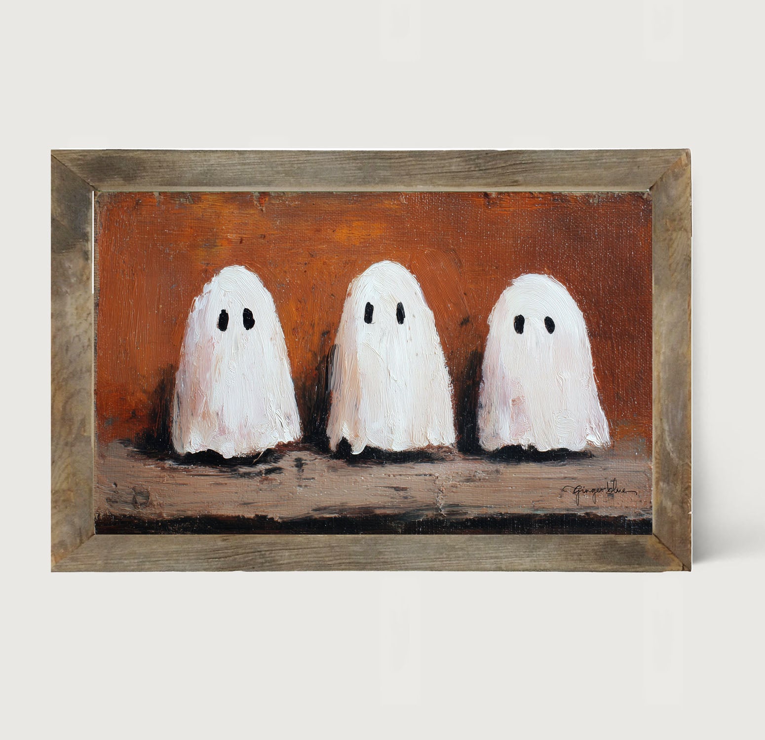 Ghost Friends - Framed Art