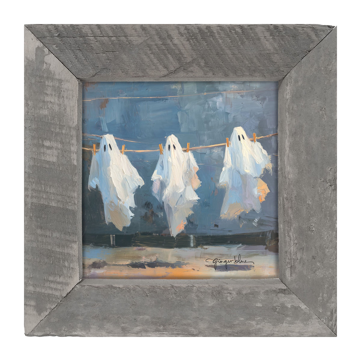 Freshly Washed Ghost Costumes - Framed Art
