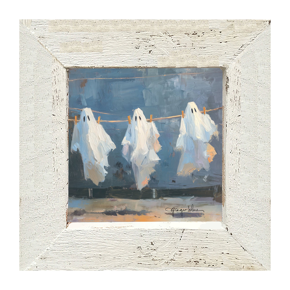 Freshly Washed Ghost Costumes - Framed Art