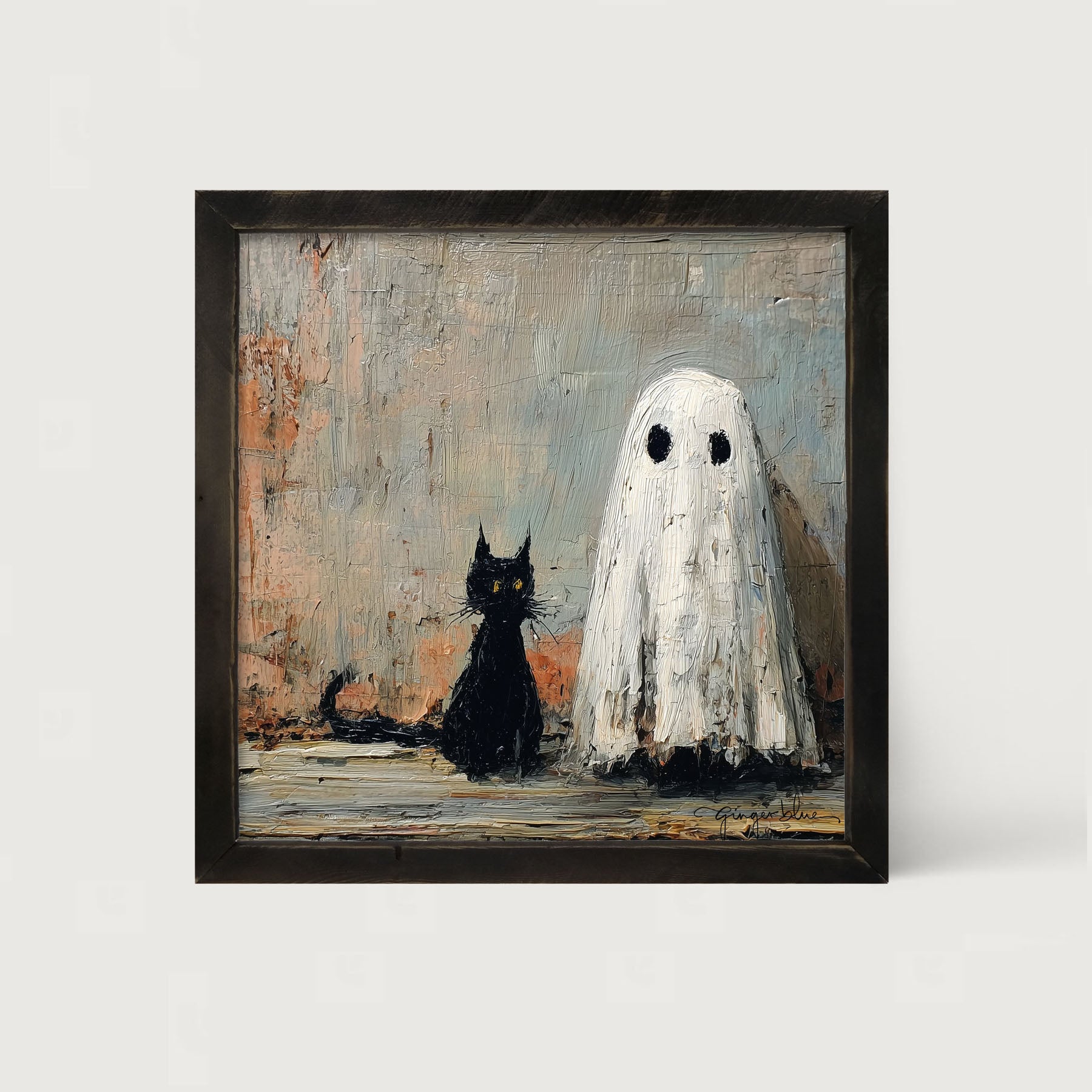 Black Cat and Ghost