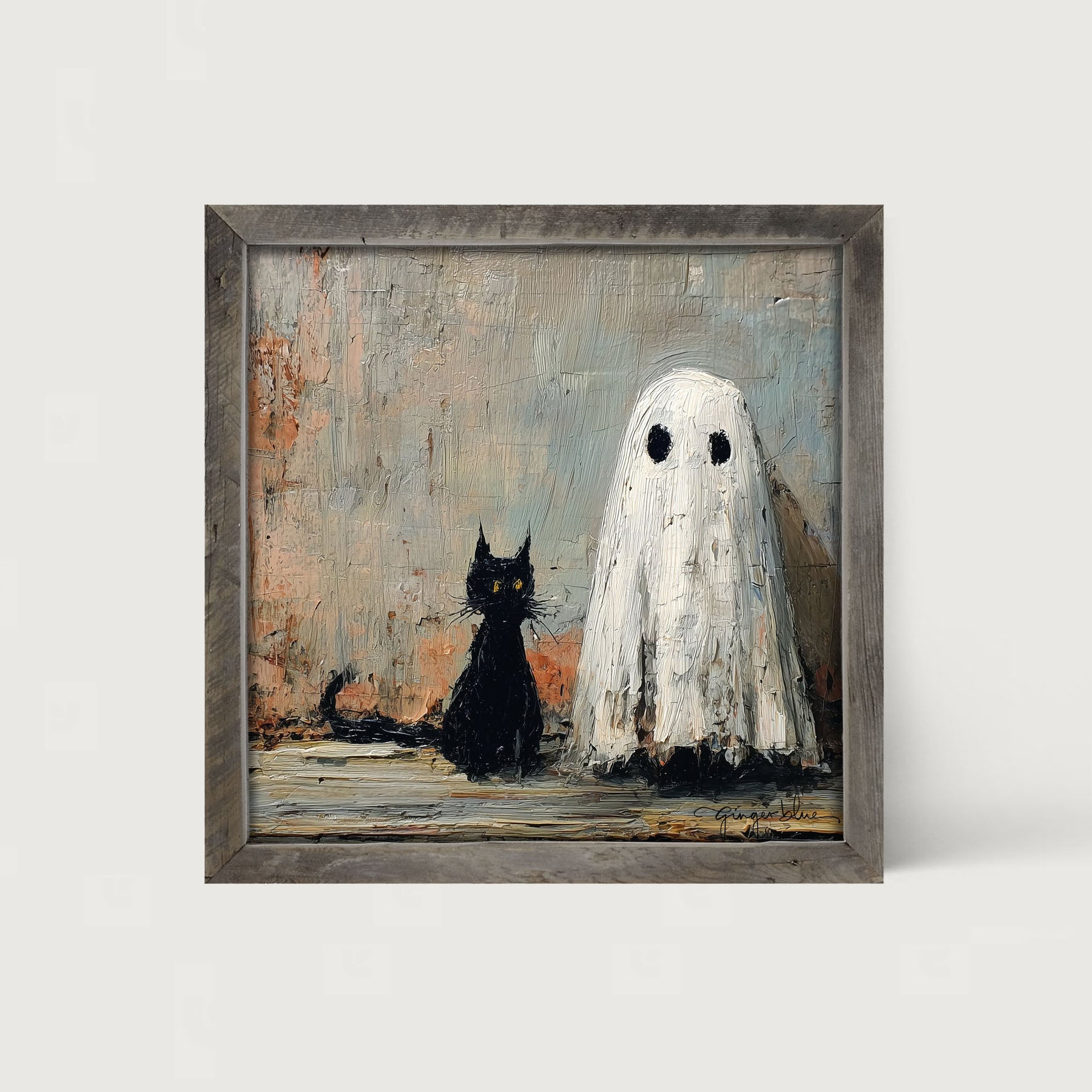 Black Cat and Ghost