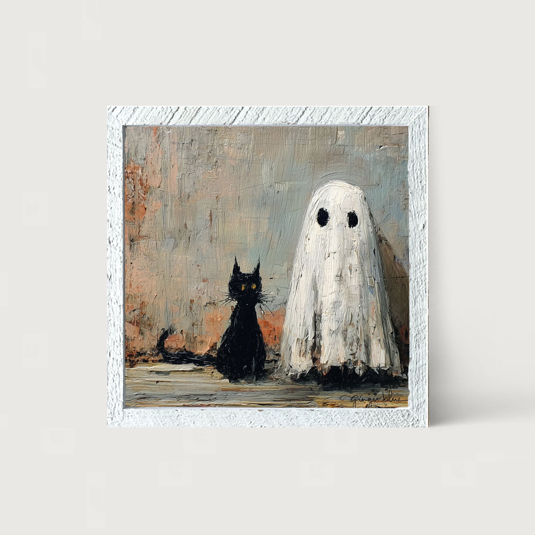 Black Cat and Ghost