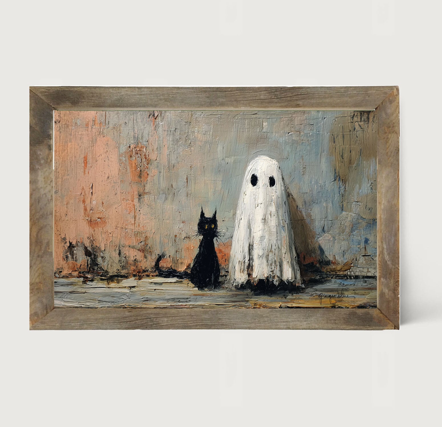 Black Cat and Ghost